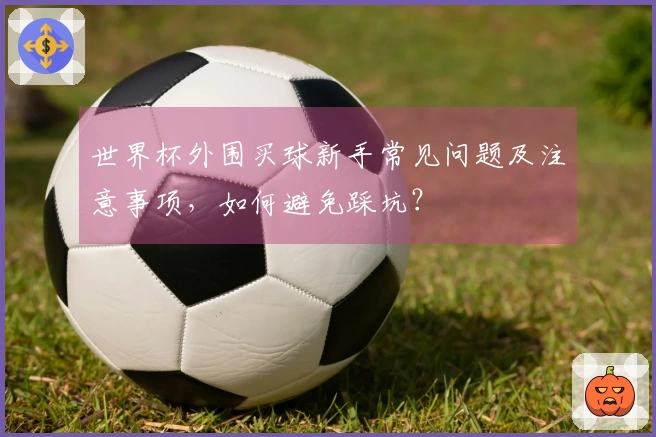 世界杯外围买球新手常见问题及注意事项，如何避免踩坑？