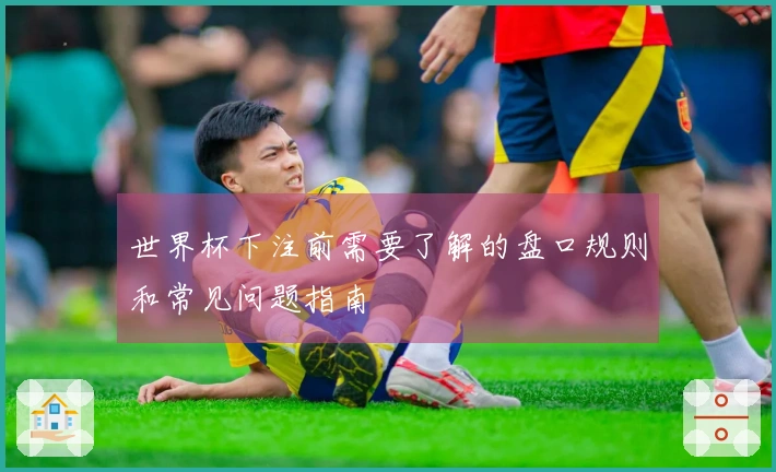 世界杯下注前需要了解的盘口规则和常见问题指南