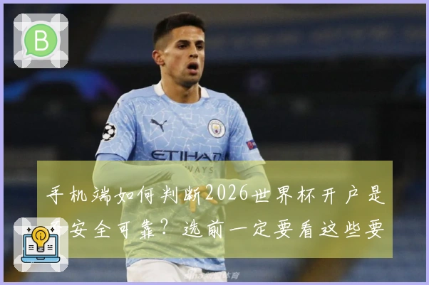 手机端如何判断2026世界杯开户是否安全可靠？选前一定要看这些要点