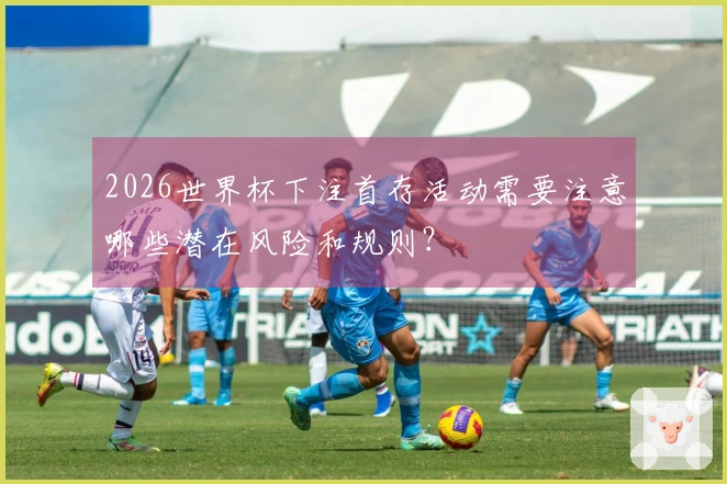 2026世界杯下注首存活动需要注意哪些潜在风险和规则？